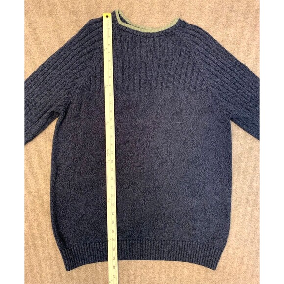 Columbia ROC II Crew Neck Sweater Mens XL Long Sleeve Pullover Ribbed Cotton - Picture 3 of 7